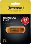 Intenso Rainbow Line 64 GB USB Stick 2.0 
